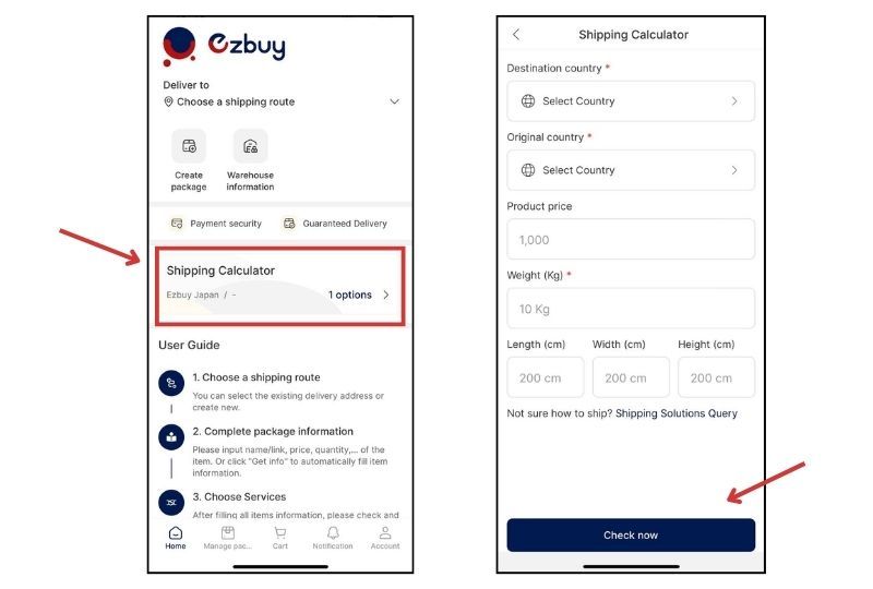 Shipping Calculator Ezbuy Japan app.jpg